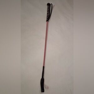 Equestrian Pink Sparkle Riding Crop